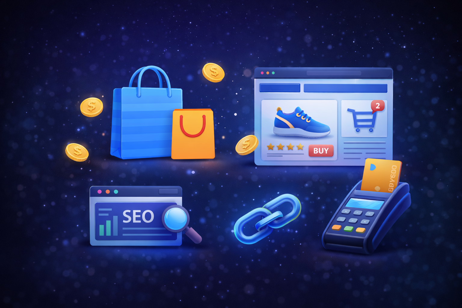 E-commerce rentable - guide complet Shopify WooCommerce