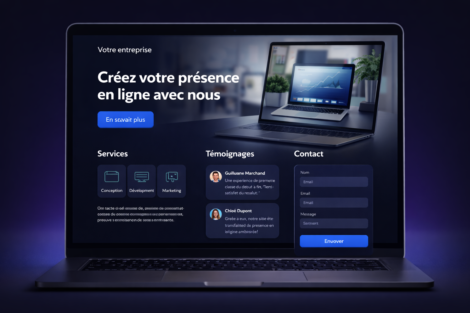 Site vitrine premium